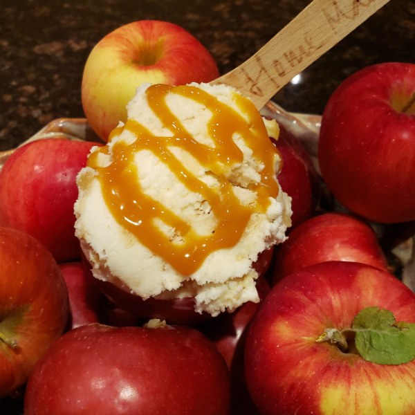 One pint of Apple Spice gelato.