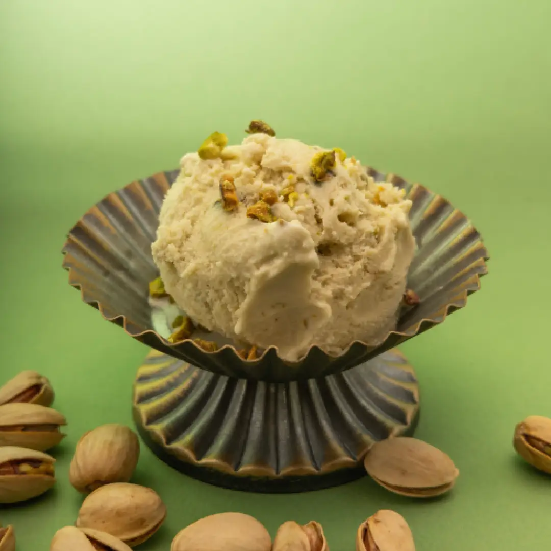 One pint of Pistachio Siciliano gelato.