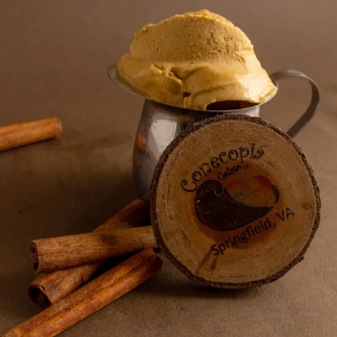 One pint of Pumpkin Pie gelato.