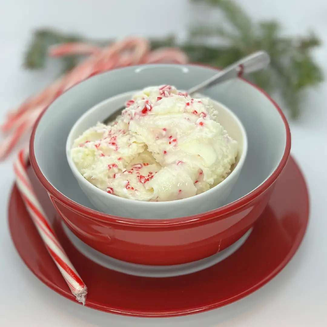 One pint of Peppermint Stick gelato.