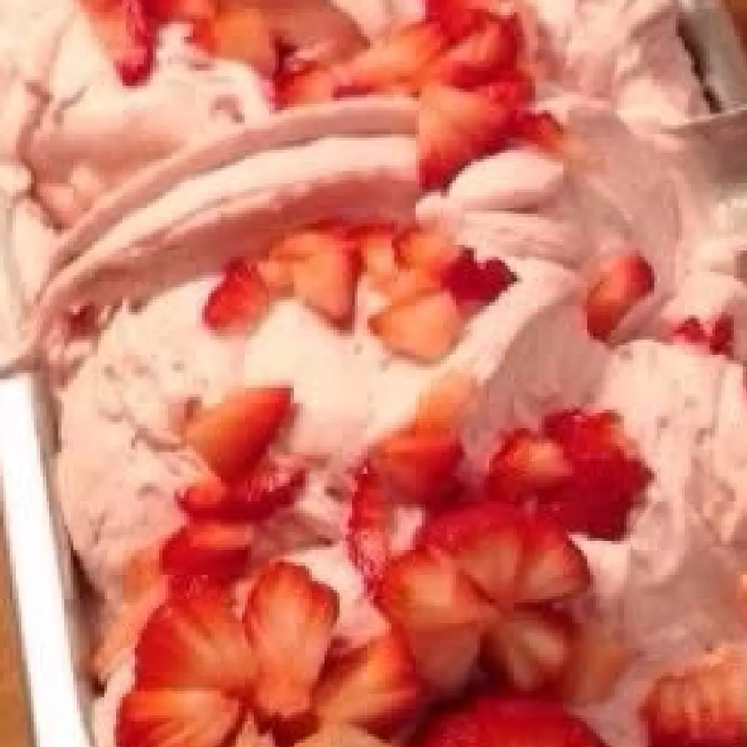 One pint of Strawberry gelato.